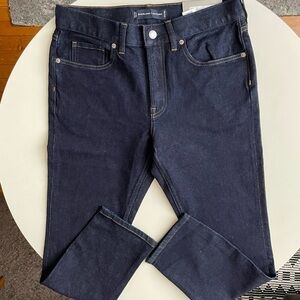 Everlane Men’s Slim 4-Way Stretch Organic Jean Uniform 31x28 Dark Indigo New